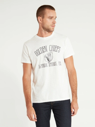 Velva Sheen Golden Chiefs Graphic T-shirt In White