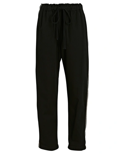 Xirena Rex Cotton Straight-leg Pants In Black