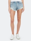 Free People Loving Good Vibrations Short In Blue