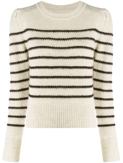 Isabel Marant Étoile Kleef Alpaca Sweater In Cream Color