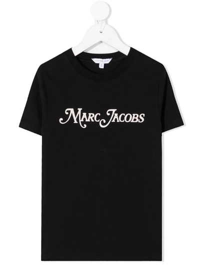 Marc Jacobs Kids T-shirt For Boys In Black