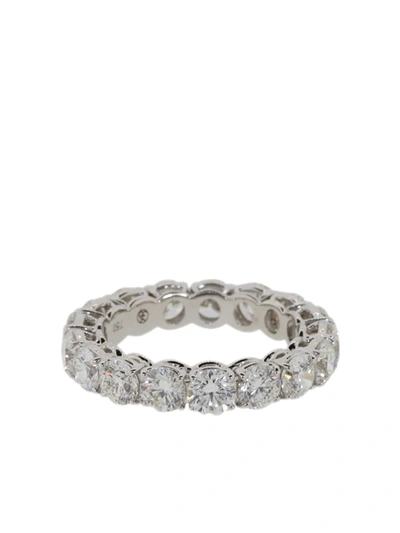 Bayco 18kt White Gold Diamond Ring In Metallic