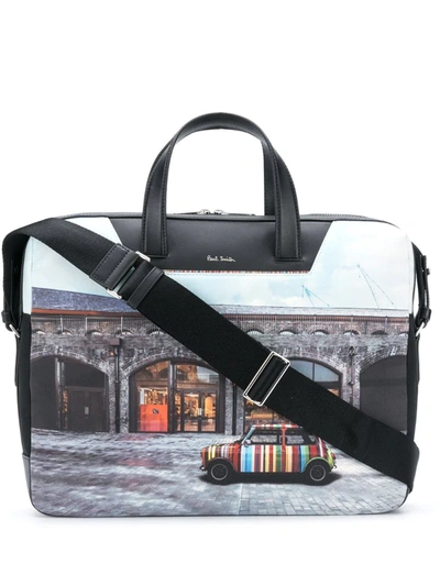 Ps By Paul Smith Photograph-print Tote Bag In Black
