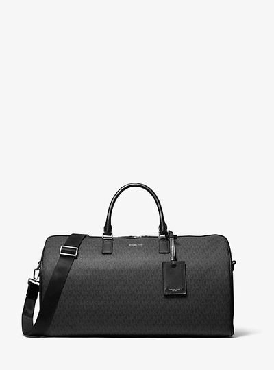 MICHAEL KORS HARRISON LOGO DUFFLE BAG 