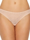 Dkny Modern Lace Thong In Rose Water