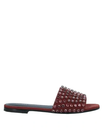 Fabiana Filippi Sandals In Brown