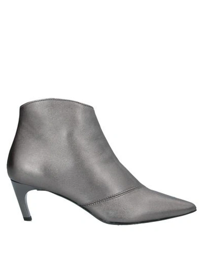 Wo Milano Ankle Boot In Lead