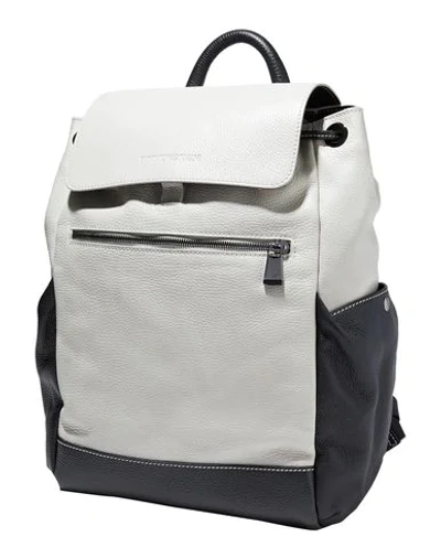 Emporio Armani Backpacks In Light Grey