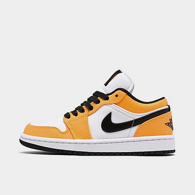 Nike Women's Air Jordan Retro 1 Low Se Casual Shoes In Yellow/orange