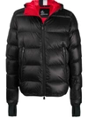 Moncler Hintertux Water Repellent Down Puffer Jacket In Black