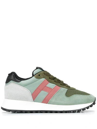 Hogan Low-top Trainers In Green