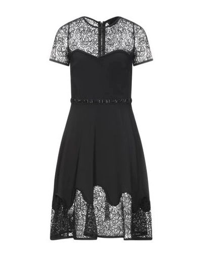 Philipp Plein Midi Dresses In Black