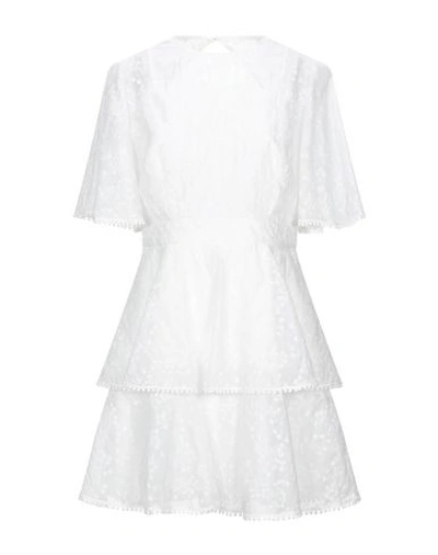 Keepsake Short Dress In White