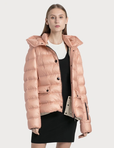 Moncler Armonique Puffer Down Jacket In Pink