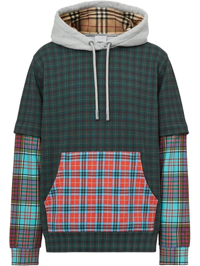 Hallows Patchwork Hooded Sweatshirt In Multicolor | ModeSens