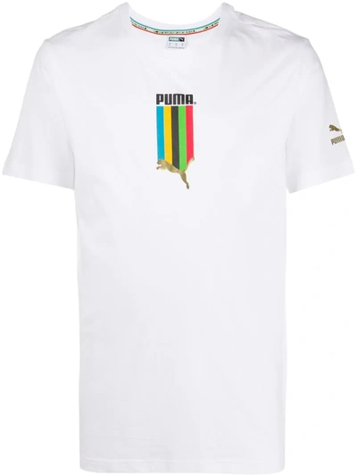 Puma Tsf Graphic T-shirt In White