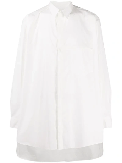 Y-3 Oversize Shirt In White