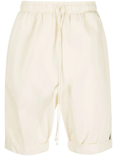 Alchemy High-waisted Track Shorts In Neutrals