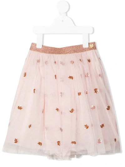 Lanvin Enfant Teen Fox Tutu Skirt In Pink