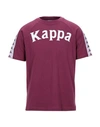 Kappa T-shirts In Mauve