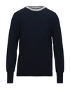 Eleventy Sweaters In Dark Blue