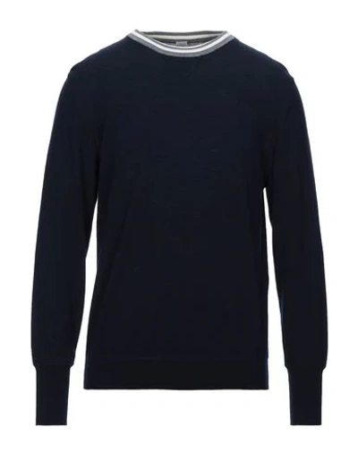 Eleventy Sweaters In Dark Blue