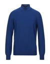 Gran Sasso Turtleneck In Bright Blue