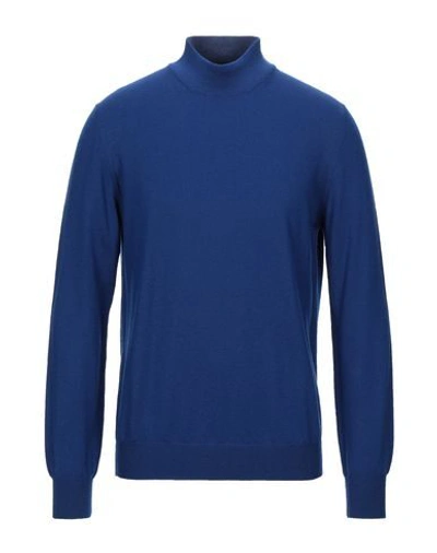 Gran Sasso Turtleneck In Bright Blue