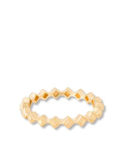 Annoushka 18kt Yellow Gold Stepping Stone Ring