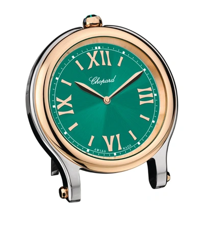 Chopard Stainless Steel Happy Sport Table Clock