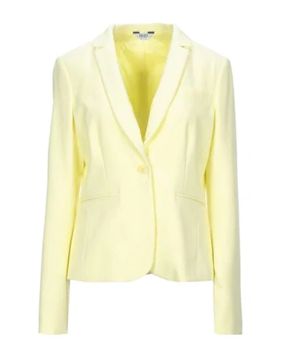 Liu •jo Sartorial Jacket In Yellow