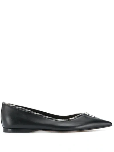 Sergio Rossi Steel Rider Pumps In Black