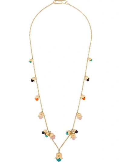 Aurelie Bidermann Lily Of The Valley 18kt Gold Necklace