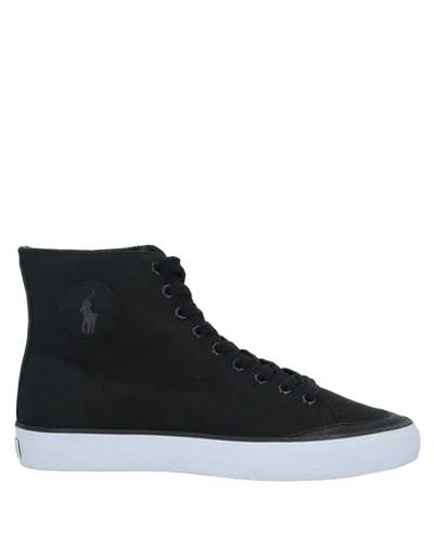 Polo Ralph Lauren Sneakers In Black