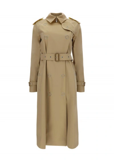 Burberry Wharfbridge Trench Coat In Honey