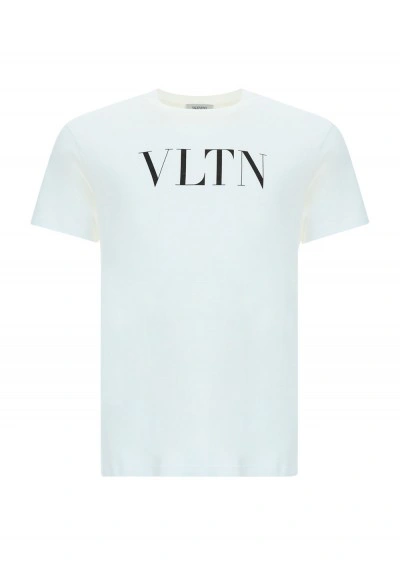 Valentino T-shirt In Bianco/nero