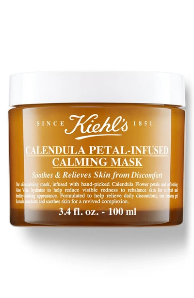 Kiehl's Since 1851 1851 Calendula Petal-infused Calming Mask With Aloe Vera 3.4 oz/ 100 ml In White