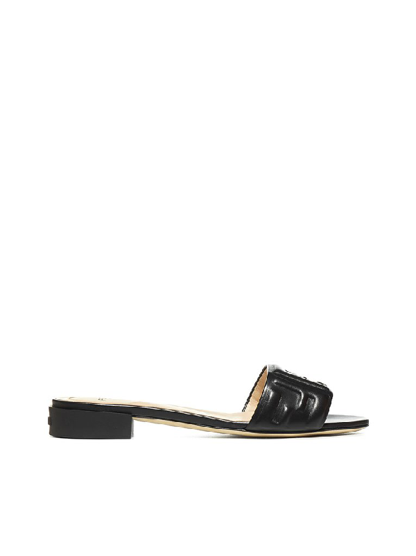 fendi logo sandal