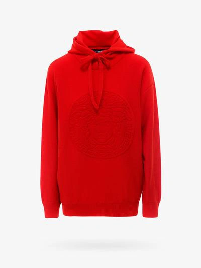 Versace Sweatshirt In Red