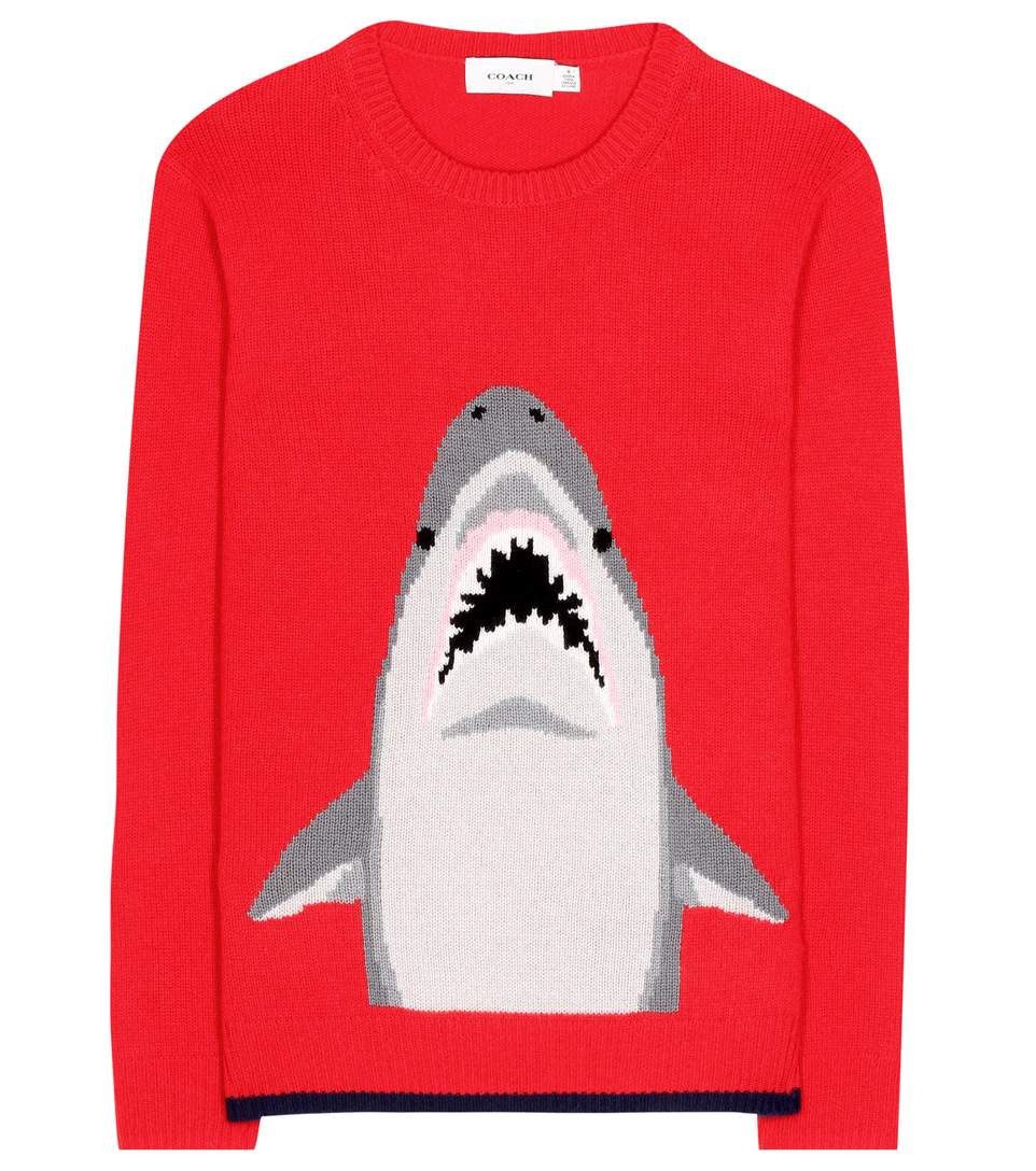 Coach Shark Cashmere Sweater | ModeSens