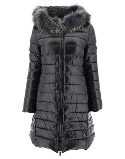 Tatras Hooded Puffer Jacket In Black