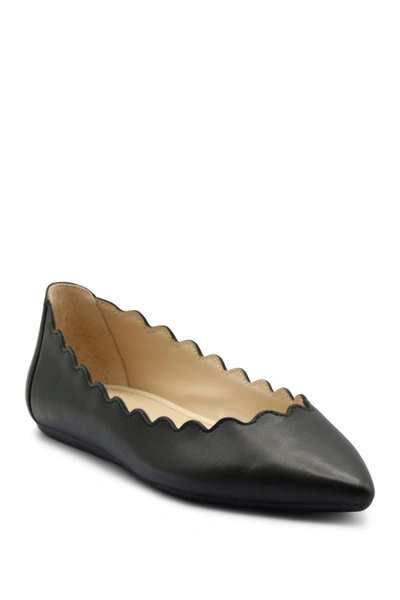 Adrienne Vittadini Women's Fox Flats Women's Shoes In Black-le