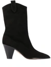 Aquazzura Saint Honore' Bootie 70 In Black