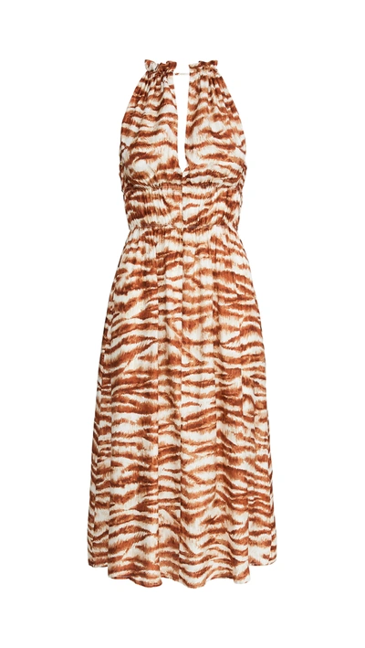 Cult Gaia Astrid Dress In Amber Multi