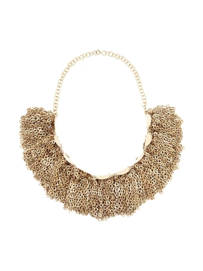 Jw Anderson Chunky Chain Necklace In Gold
