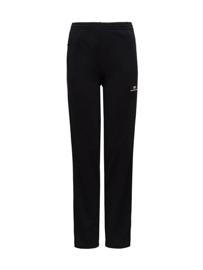 Balenciaga Bb Logo Track Pants In Black