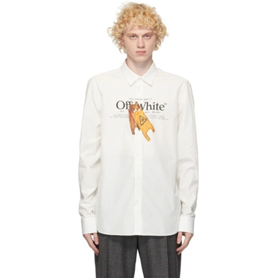 Off-white Pascal Wet Floor Print Shirt In 0118 Whiyel