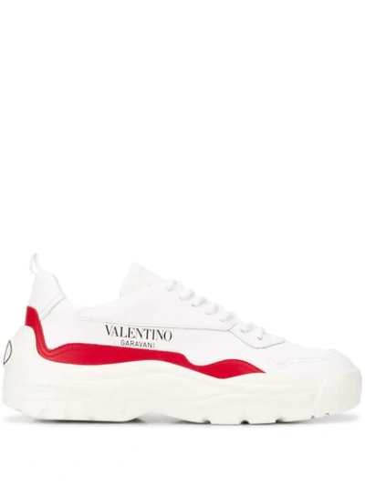 Valentino Garavani Gumboy Sneakers In White