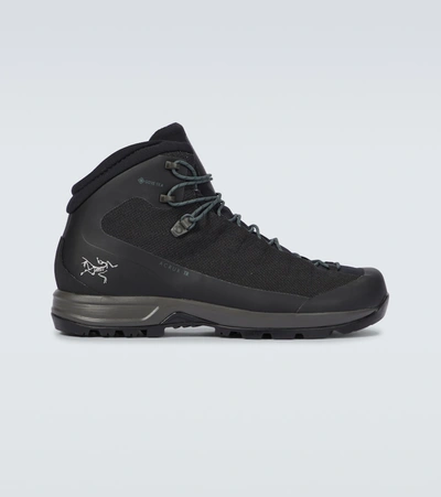 Arc'teryx Acrux Tr Gtx Rubber-trimmed Superfabric And Gore-tex Hiking Boots In Black