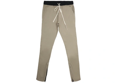 Pre-owned Fear Of God  Essentials Drawstring Trouser Pants Chinchilla